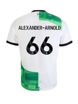 Billige Liverpool Alexander-Arnold #66 Bortedrakt 2023-24 Kortermet